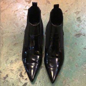 Zara STRETCH ANKLE BOOTS WITH POINTED TOE